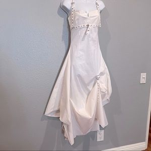 One of the kind cute versatile white dress